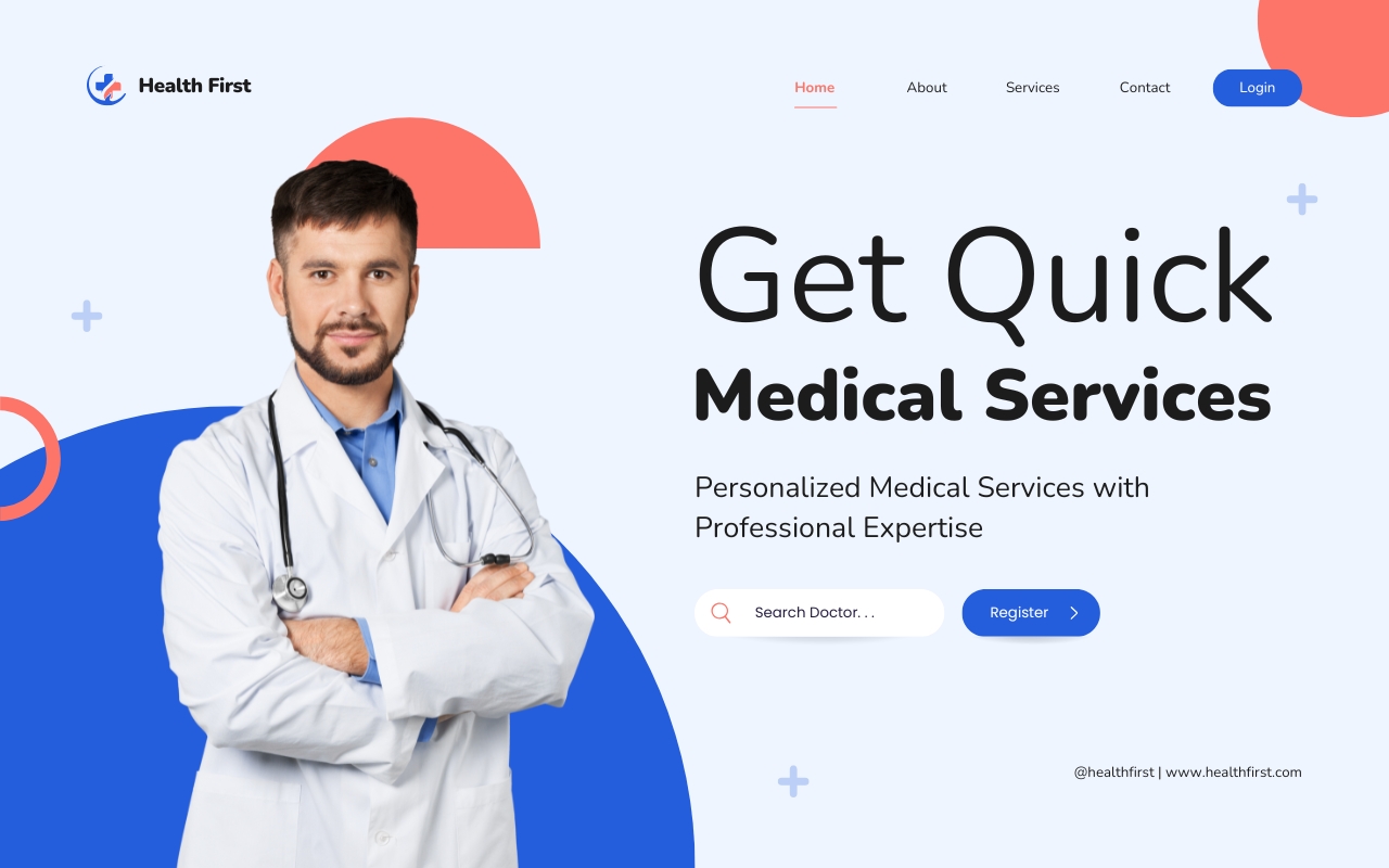 HealthFirst website
